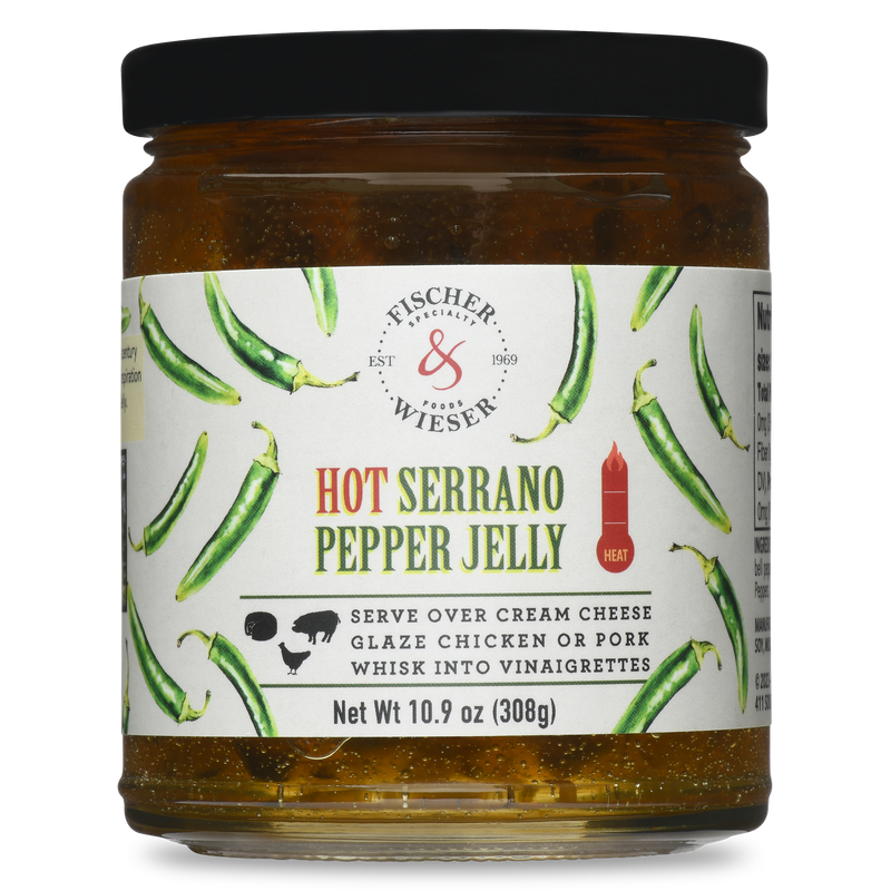 Hot Serrano Pepper Jelly front