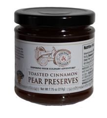 Toasted Cinnamon Pear Preserves front