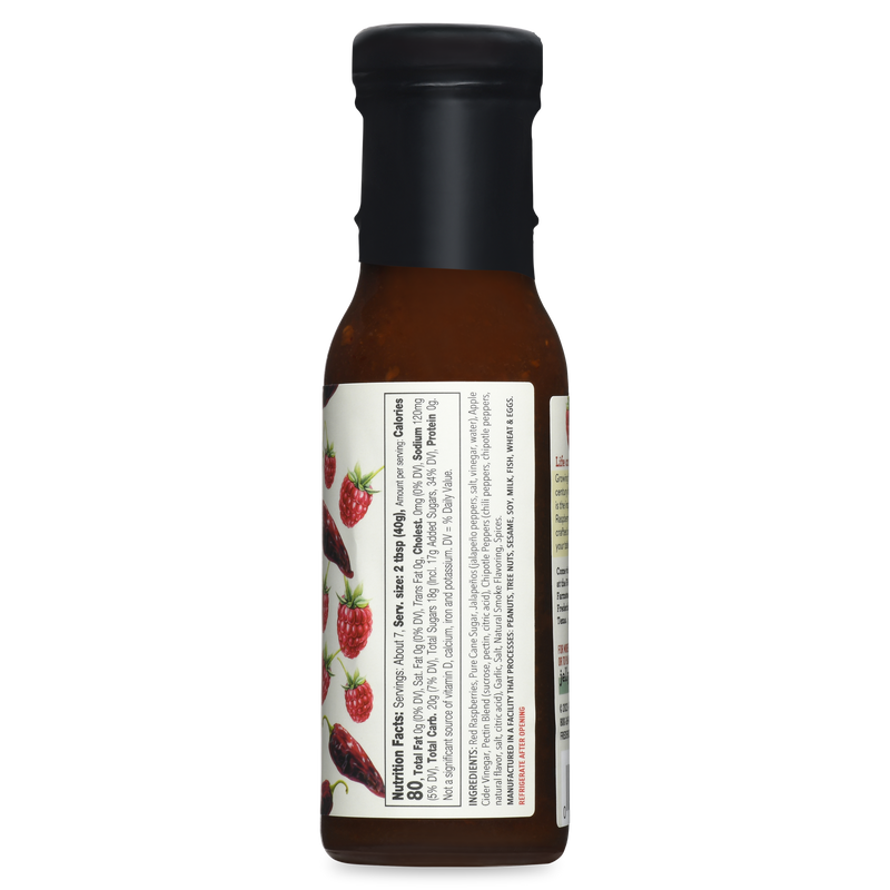 The Original Roasted Raspberry Chipotle Sauce 10oz front