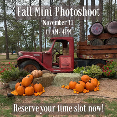 Fall Mini Photoshoot- November 11, 2023