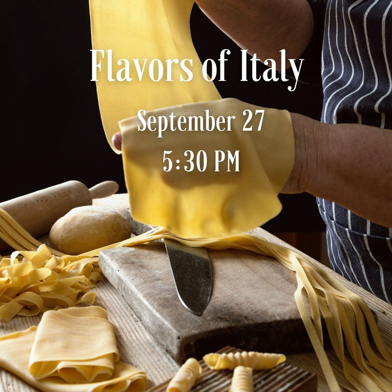 Flavors of Italy- September 27, 2023