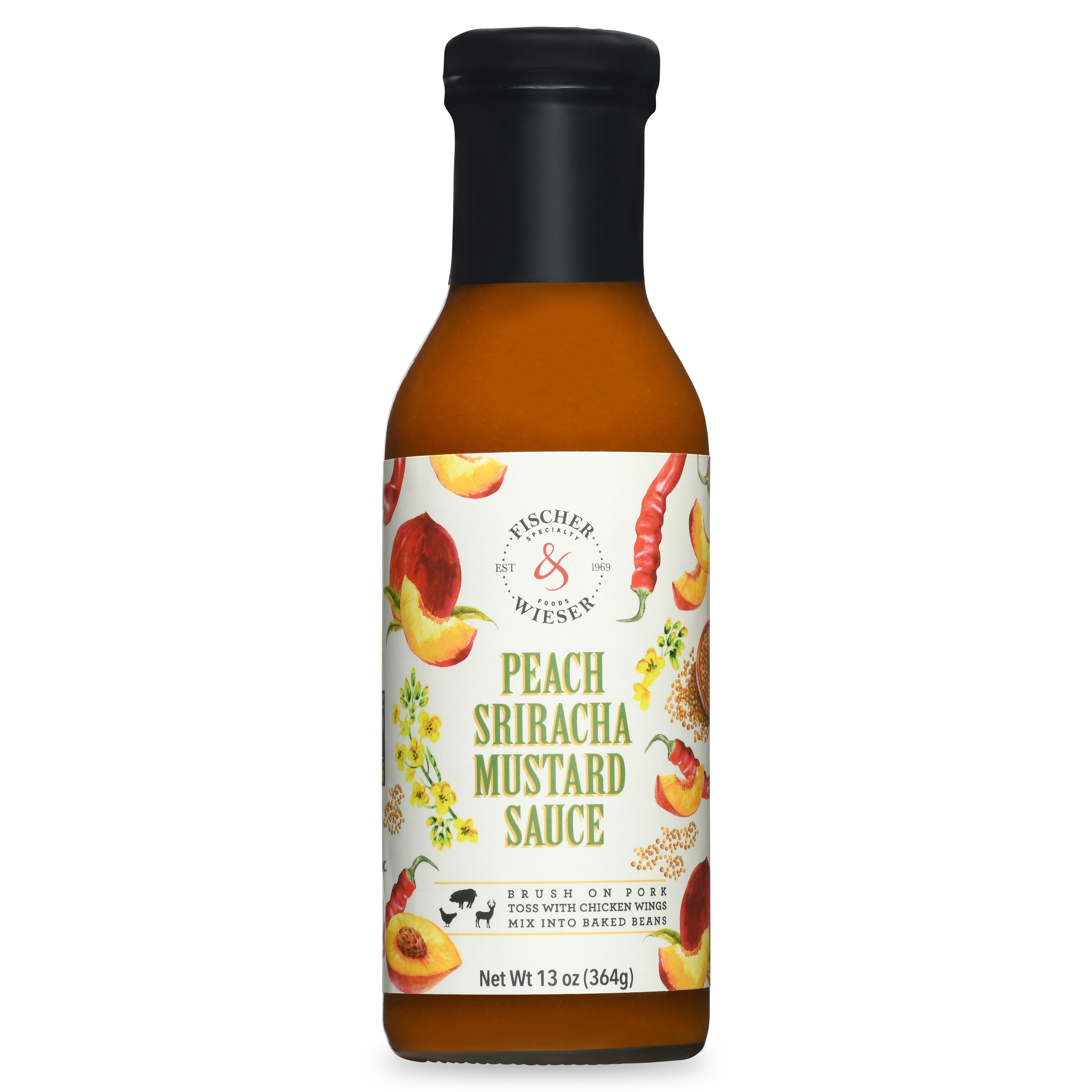 Peach Sriracha Mustard Sauce