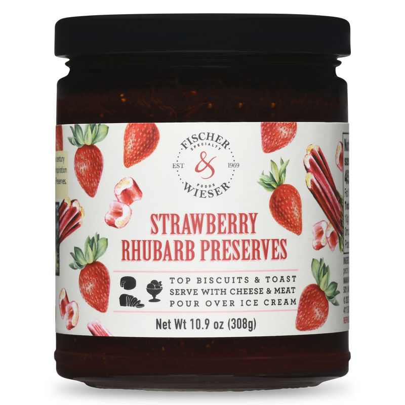 Strawberry Rhubarb Preserves Success front