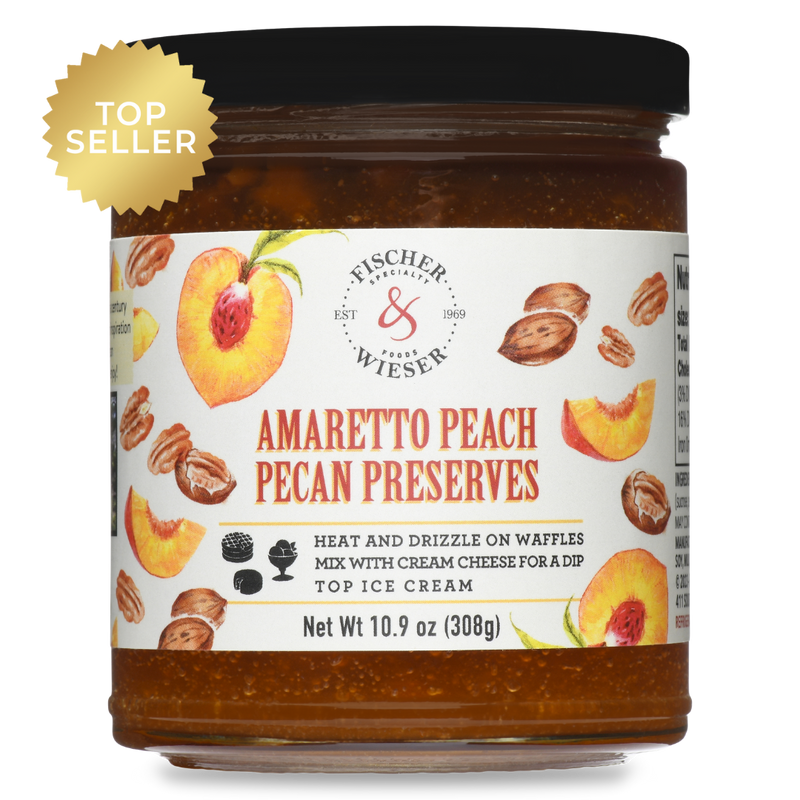 Amaretto Peach Pecan Preserves Success front