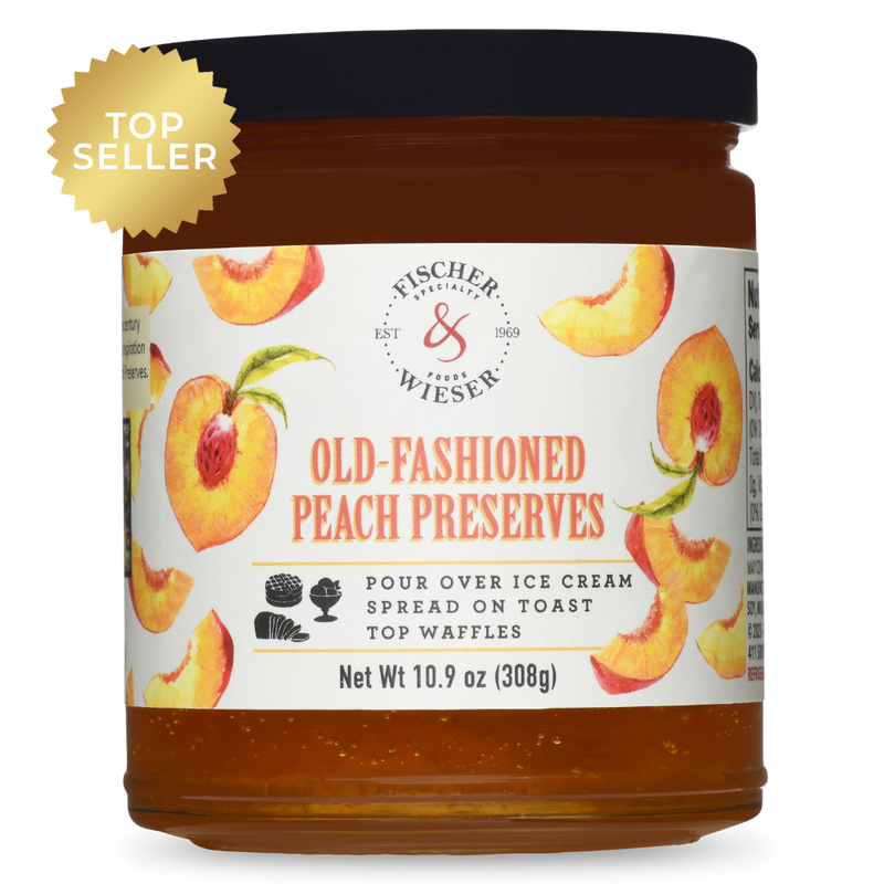 Old-Fashioned Peach Preserves Success front