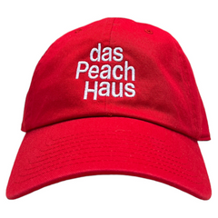 red DPH hat front