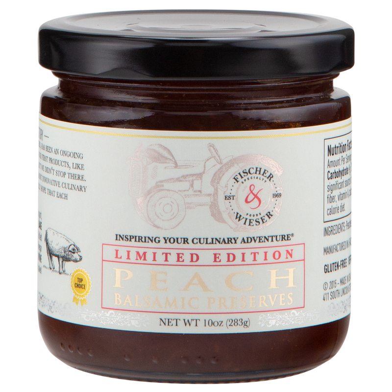Limited Edition Peach Balsamic Preserves