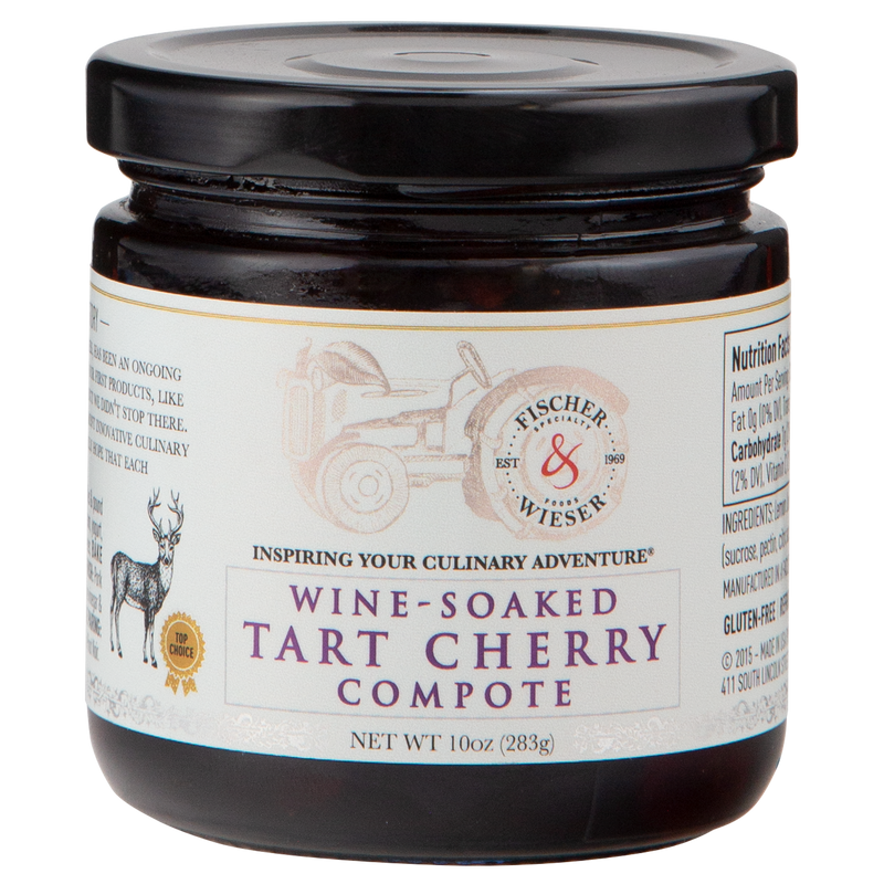 Wine-Soaked Tart Cherry Compote front