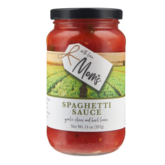 Mom's Garlic Basil Spaghetti Sauce front