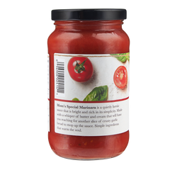 Mom's Special Marinara Sauce 14oz