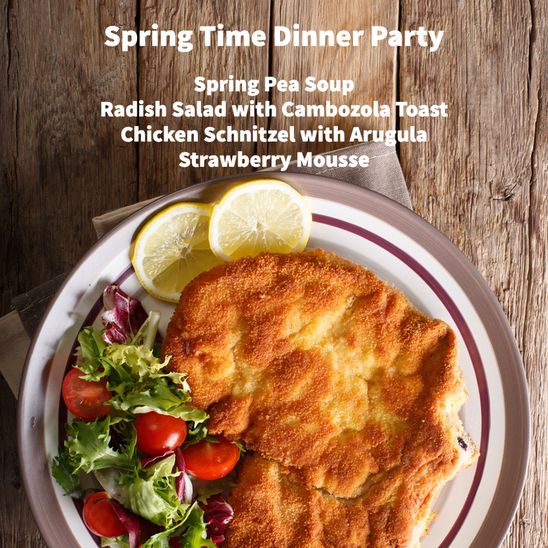 Spring Time Dinner Party- May 3, 2023