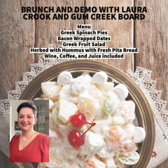 Brunch and Demo with Laura Crook and Gum Creek Boards- May 7, 2023