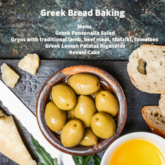 Greek Bread Baking- June 15, 2023