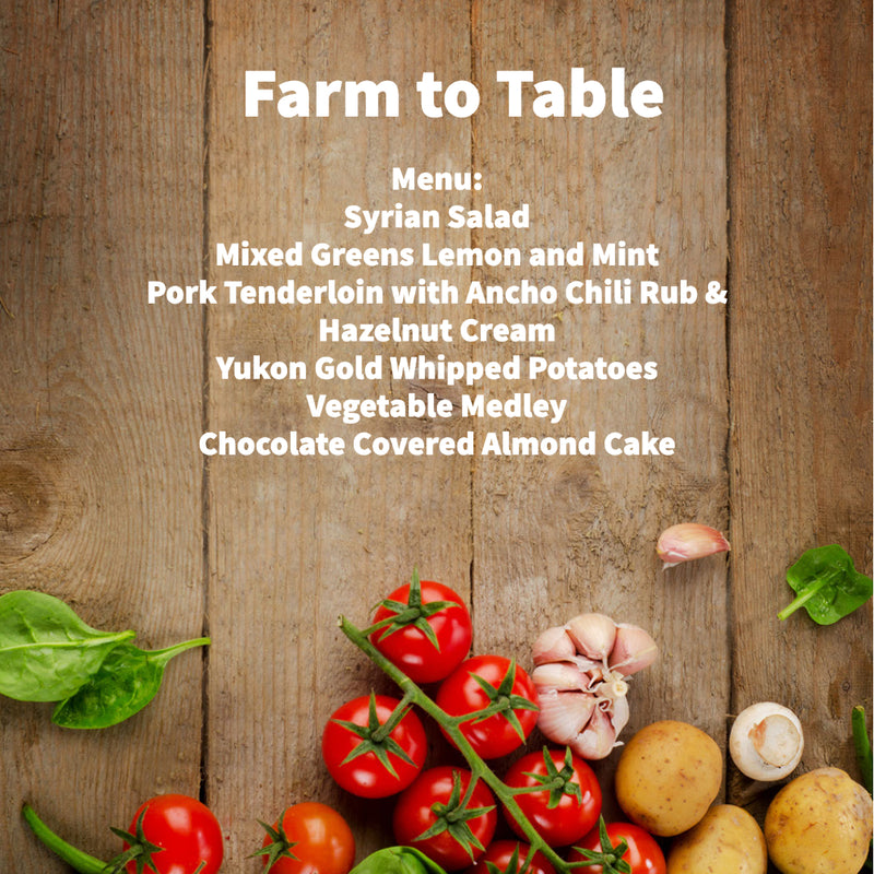 Farm to Table Cooking Class - November 30, 2022