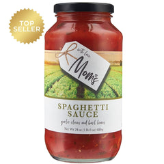 Mom's Garlic Basil Spaghetti Sauce 24oz